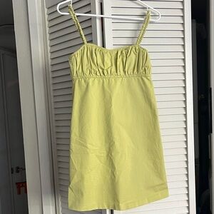 Mango Vibrant Green Dress